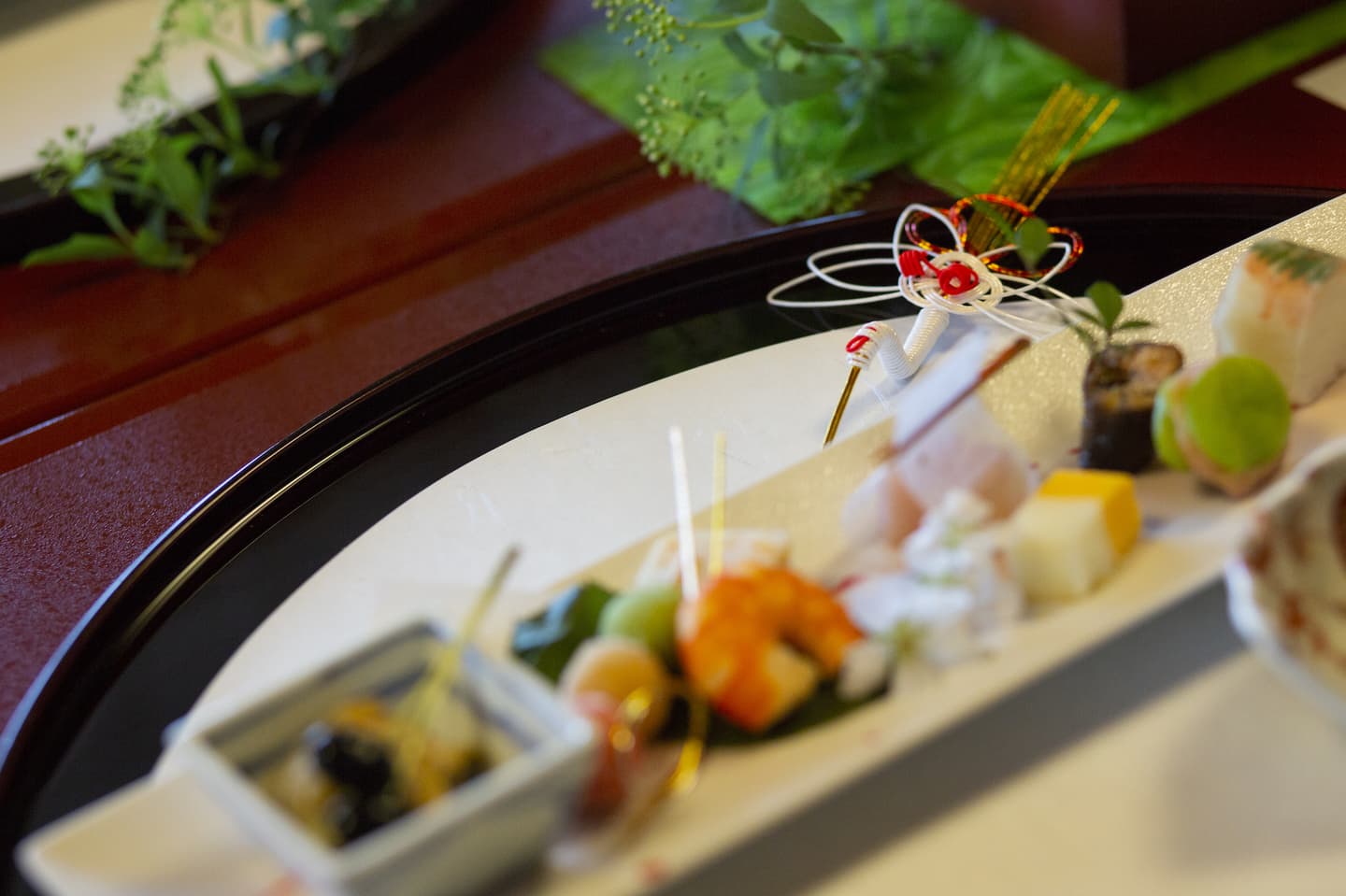金沢の日本料理仁志川で和装家族婚礼
