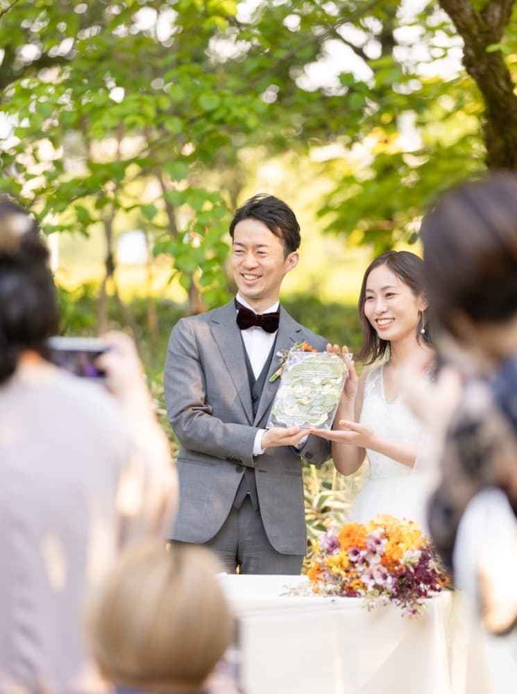富山のガーデンレストラン「シエ・ヨシ」の結婚式をプロデュースするベージュ金沢サロン