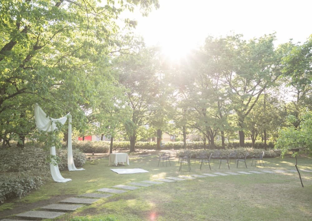 富山のガーデンレストラン「シエ・ヨシ」の結婚式をプロデュースするベージュ金沢サロン
