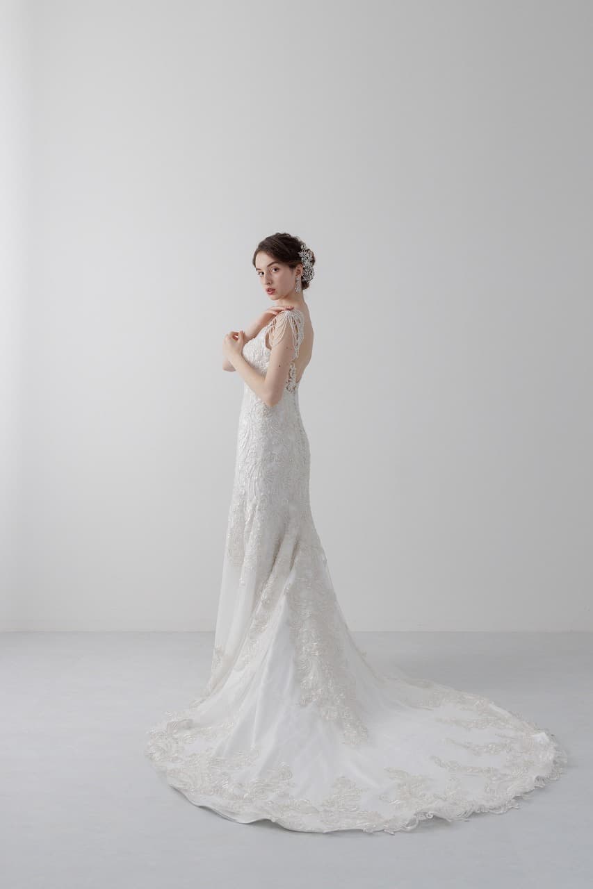 weddingdress BEIGE kanazawa