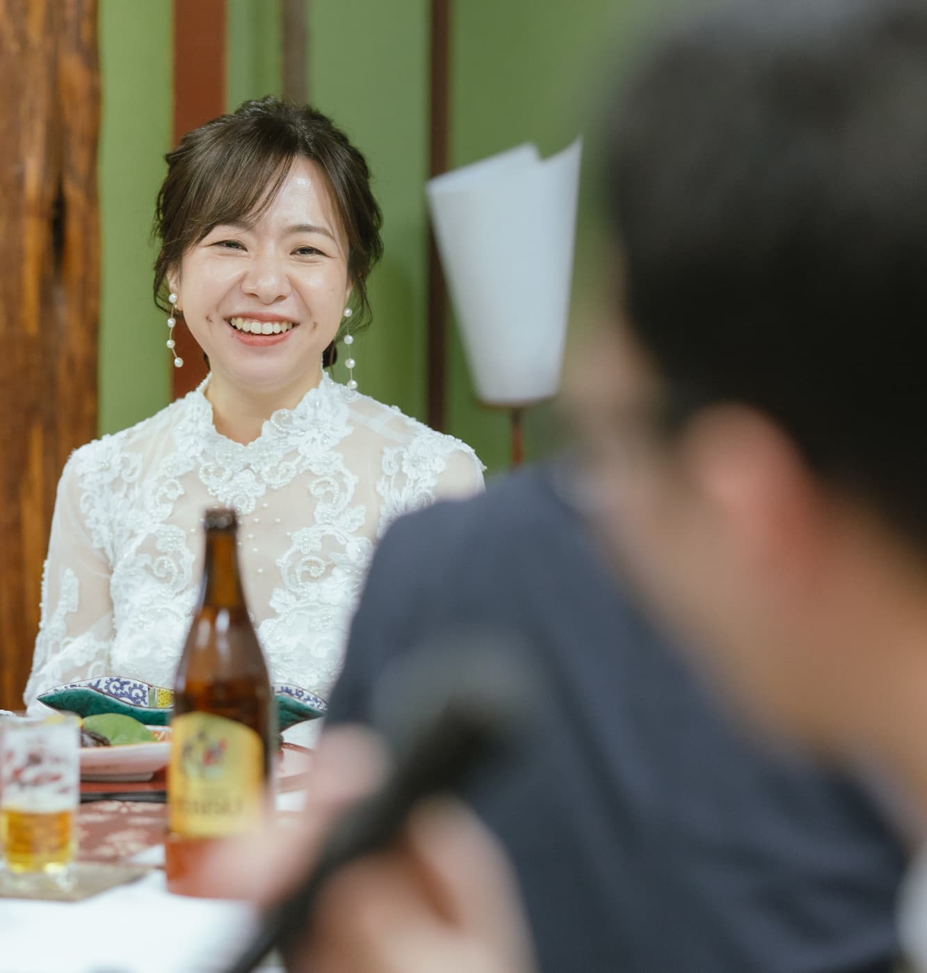 金沢料亭大友楼で少人数和装結婚式_ベージュ金沢サロン