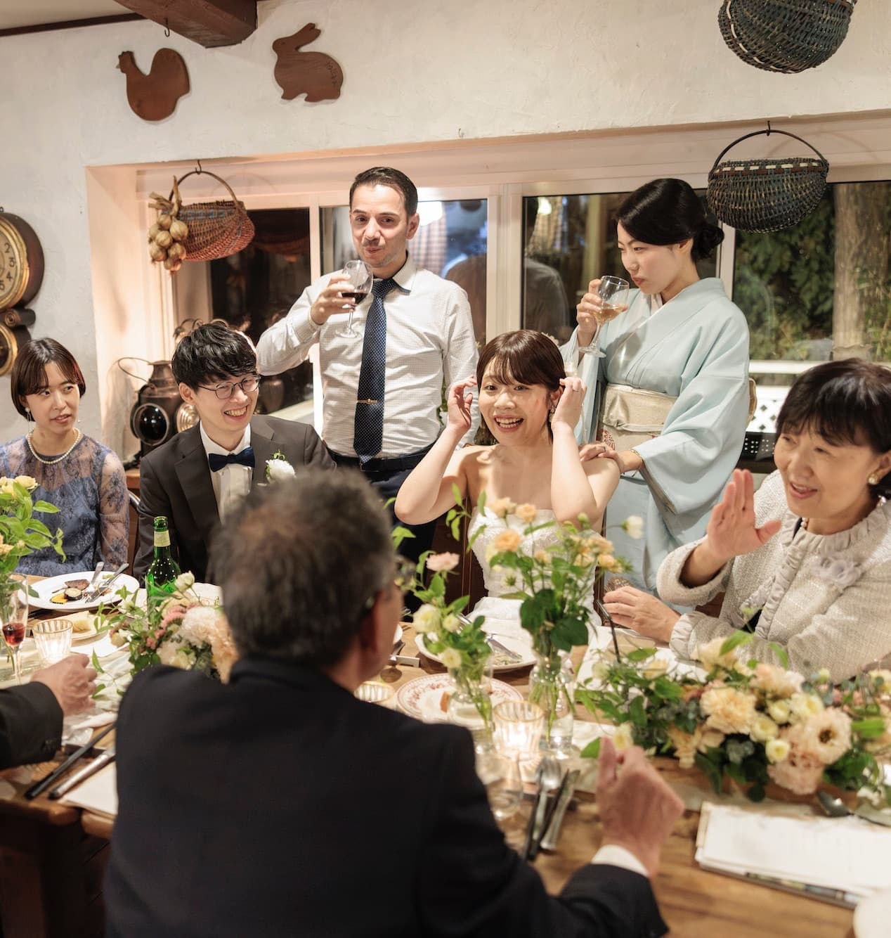 ペンションクルーズで家族だけの少人数結婚式