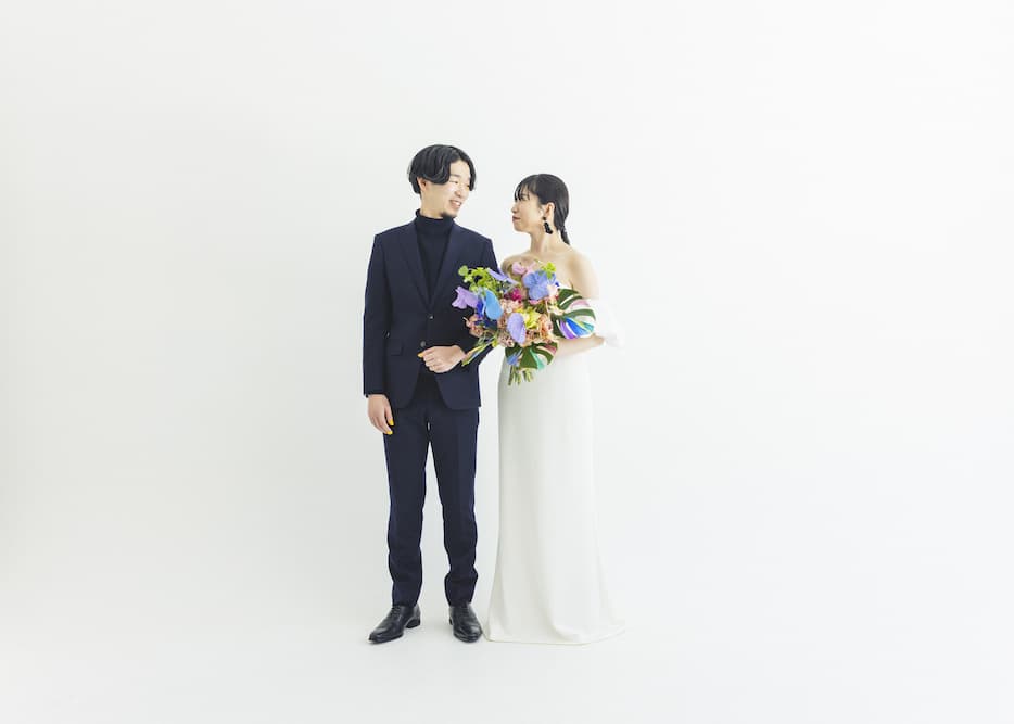 三山写真館で結婚式スタジオ前撮り