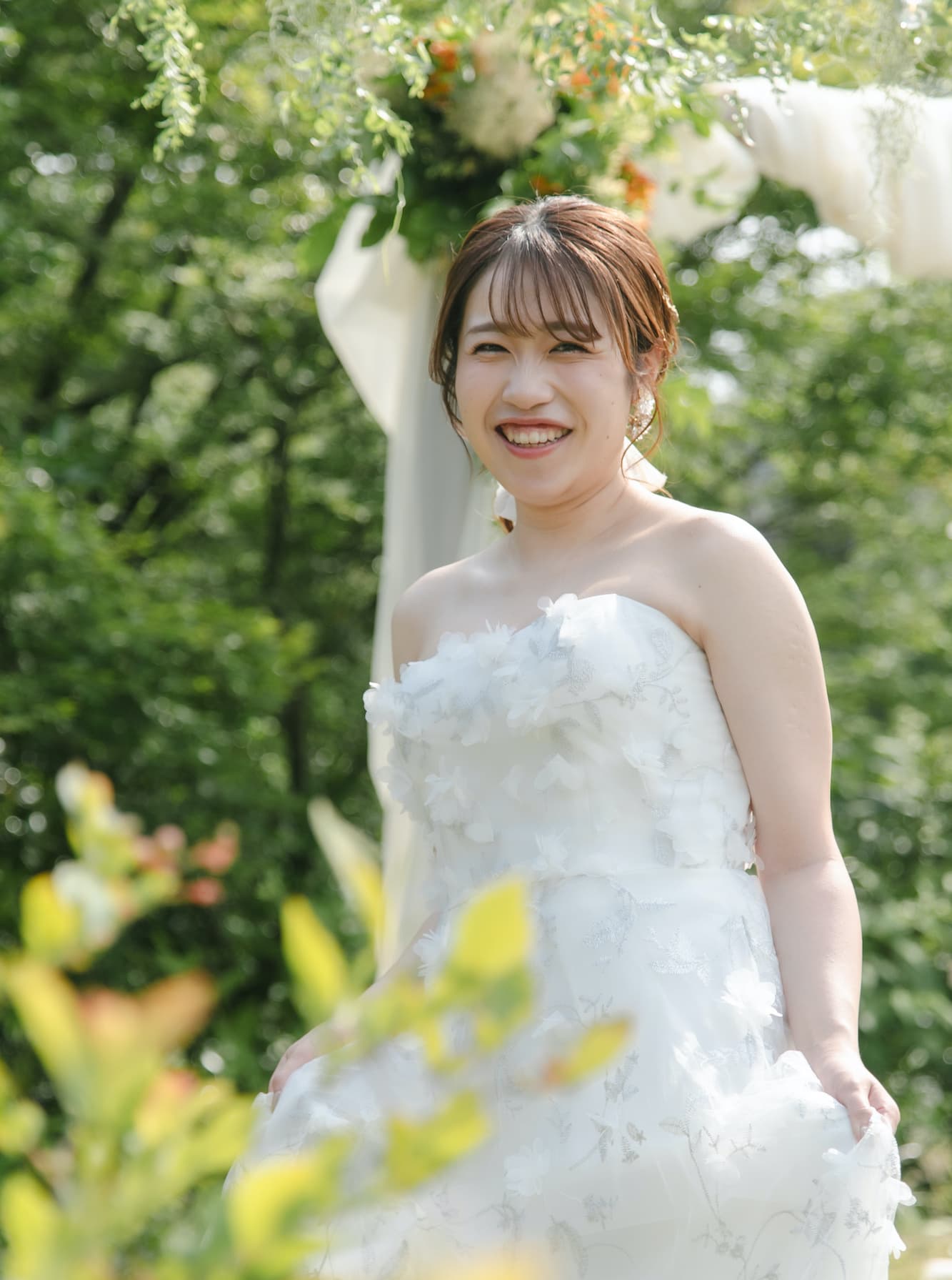 金沢から1時間で叶うガーデンウェディングパーティ