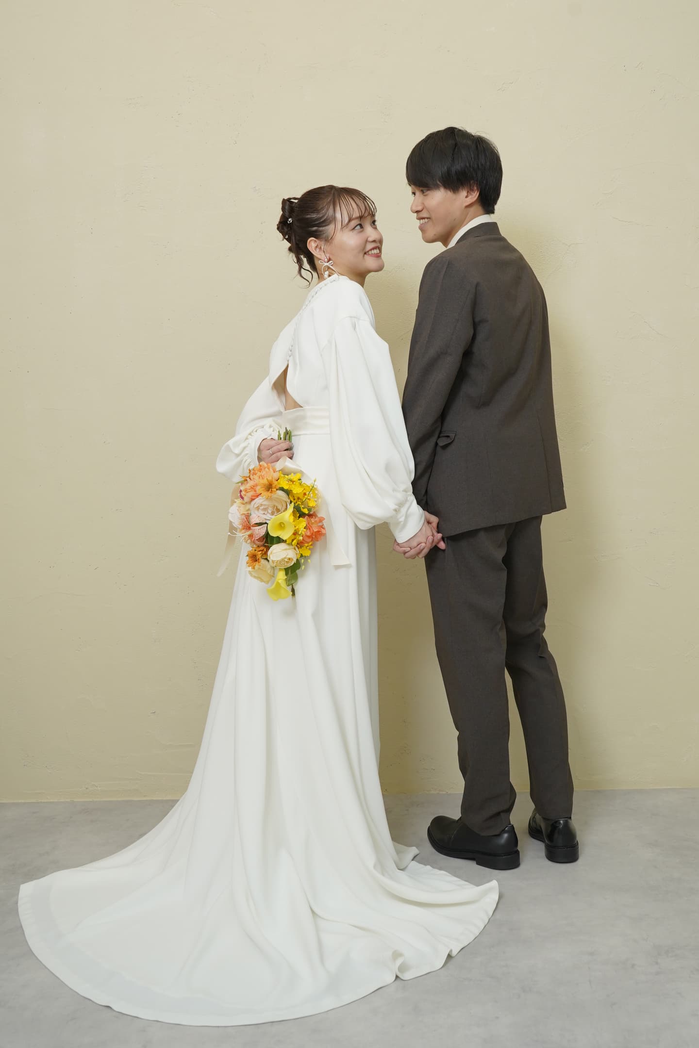 ベージュ金沢ウェディングサロンのセルフスタジオフォト