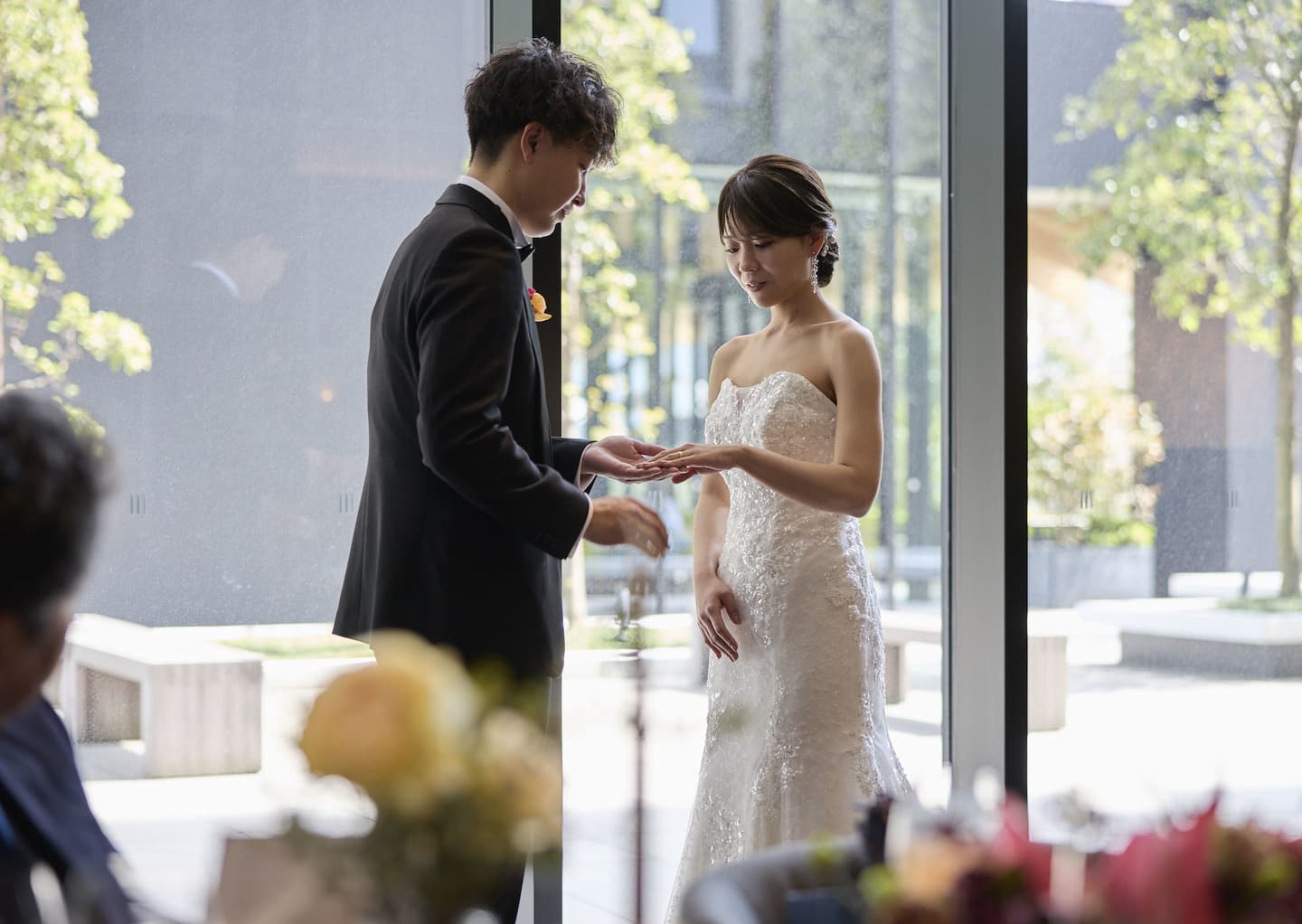 金沢駅そばのハイアットホテルで結婚式