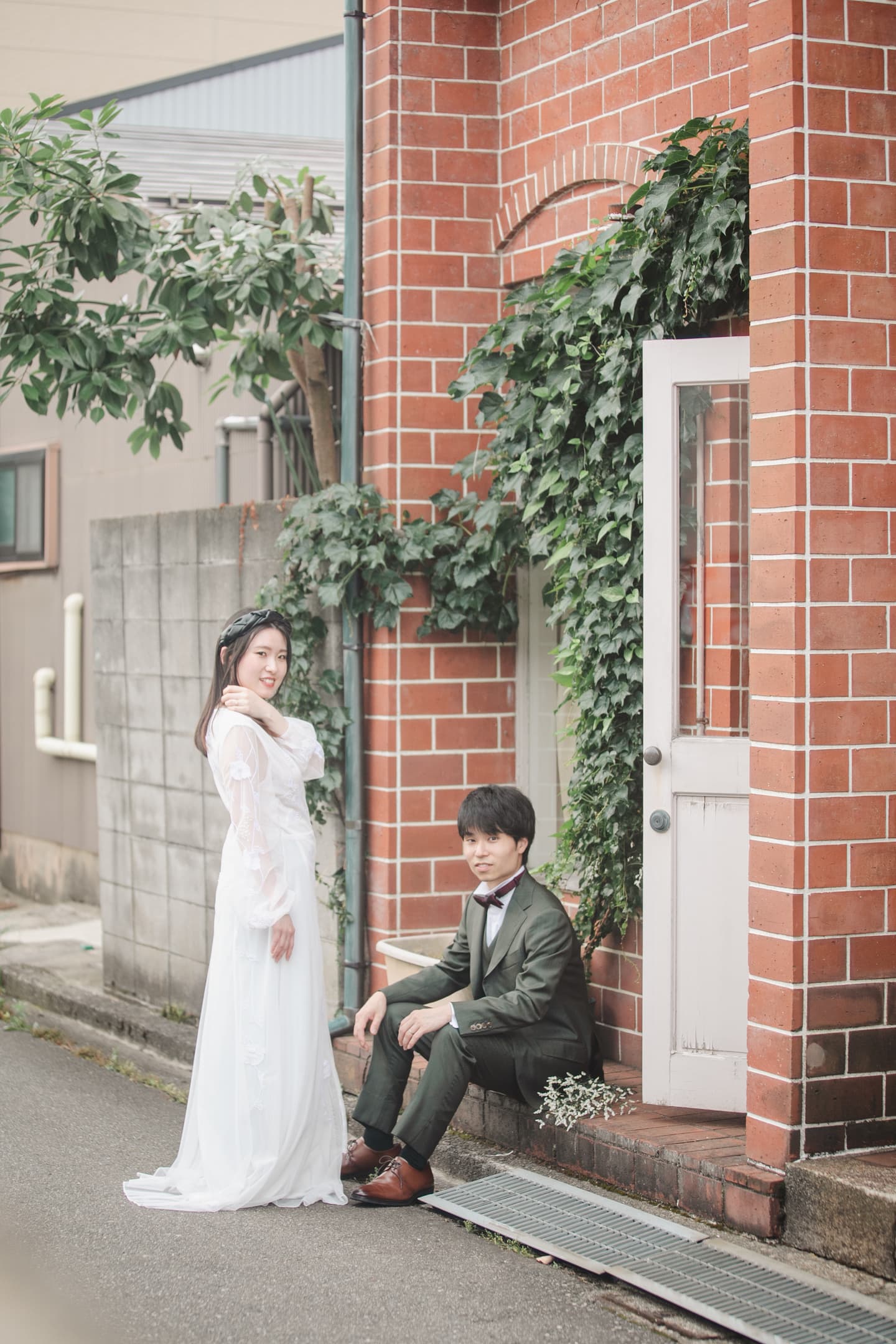 金沢でウェディングタウンフォト