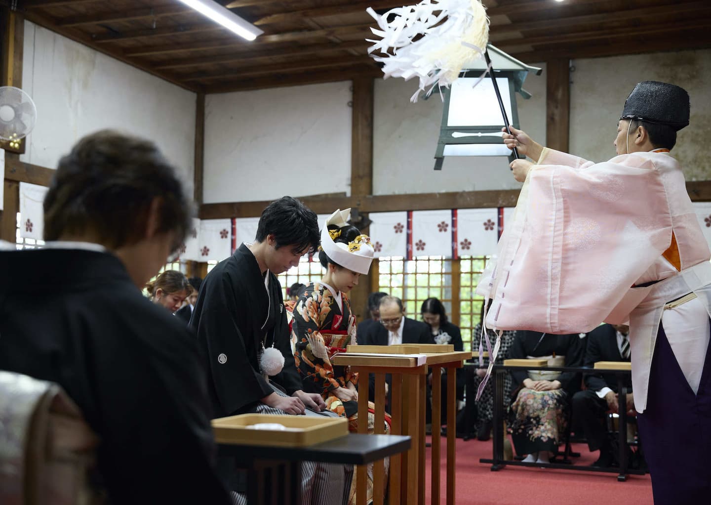 宇多須神社で和装結婚式