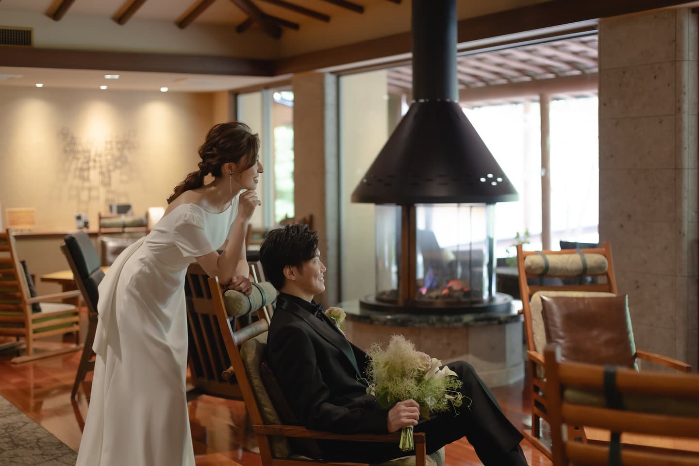 山代温泉森の栖の結婚式写真