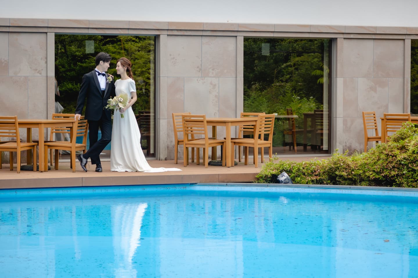 山代温泉森の栖の結婚式写真