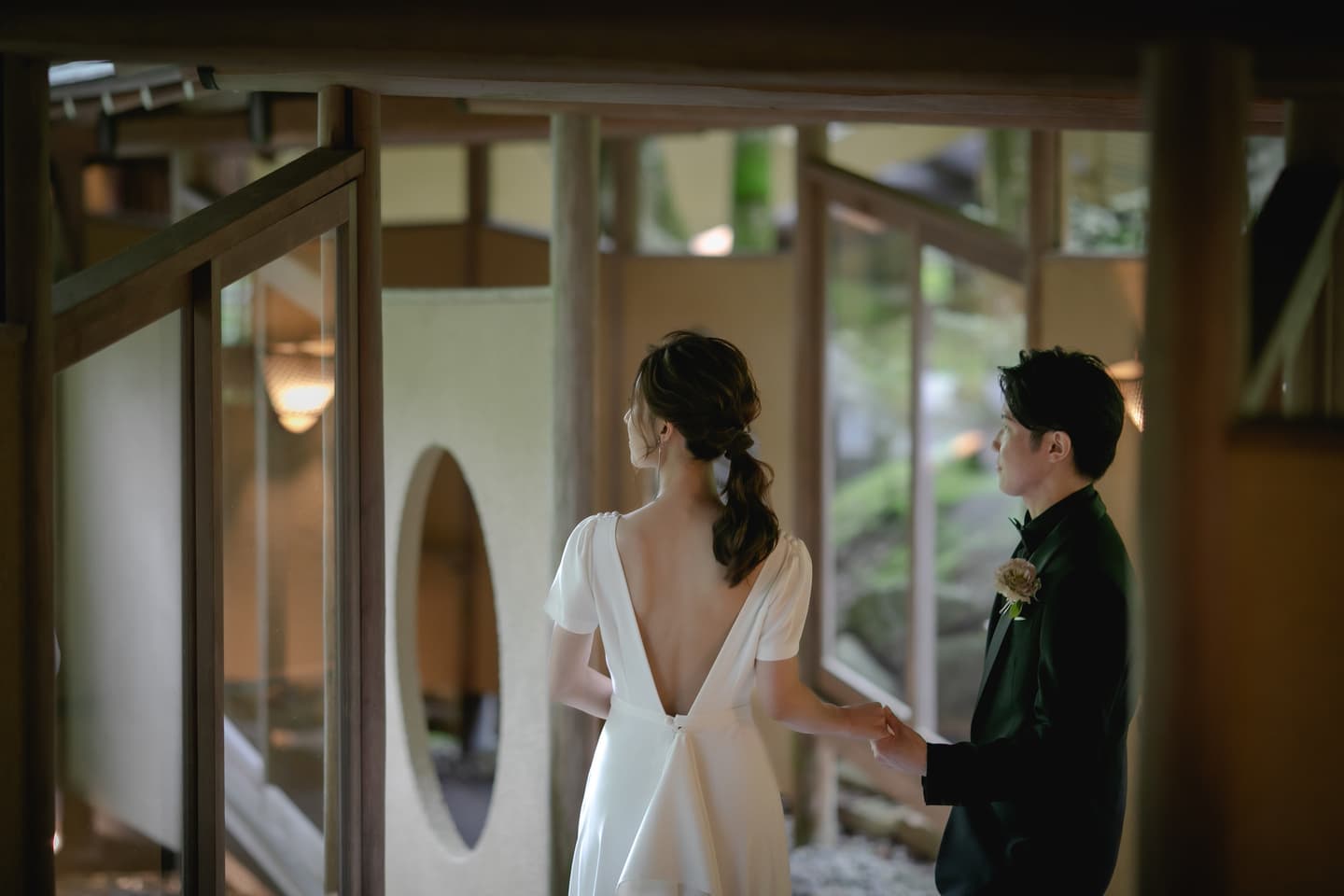 山代温泉森の栖の結婚式写真