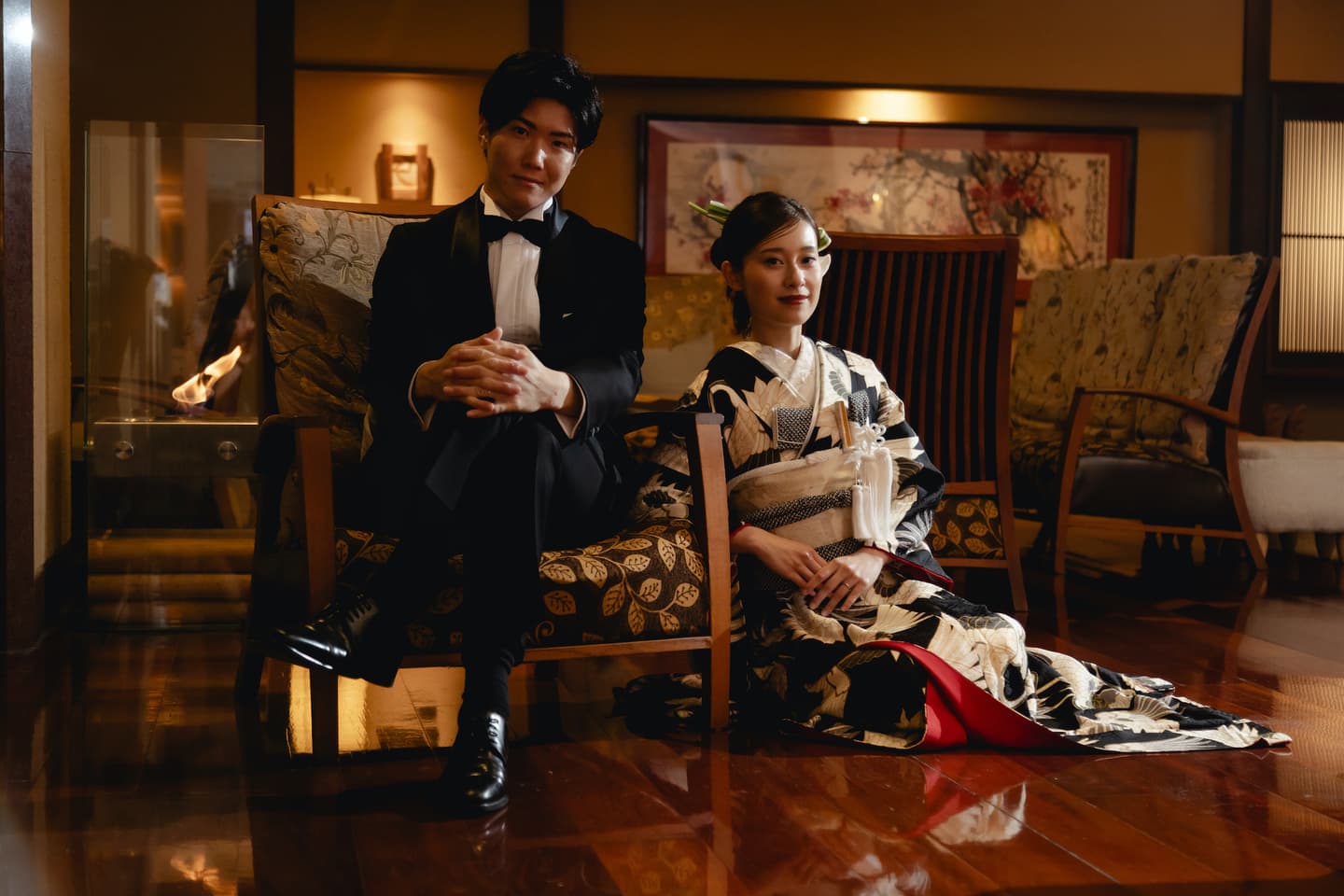 山代温泉森の栖で少人数和装結婚式